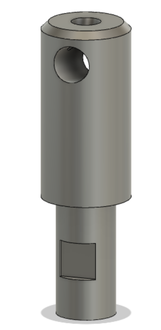 Render of the toolholder